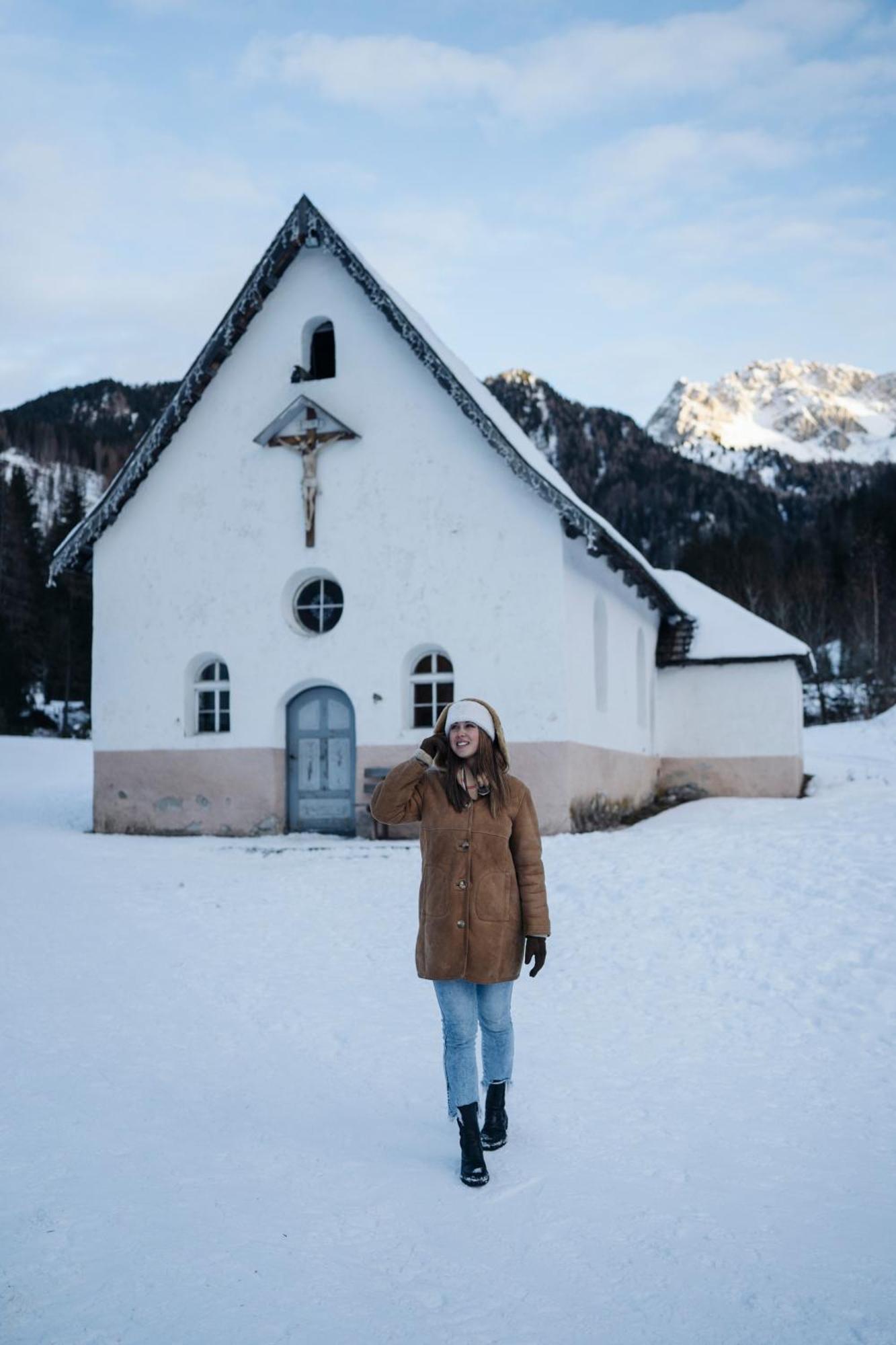 Hotel Garni Aritz Campitello di Fassa Esterno foto
